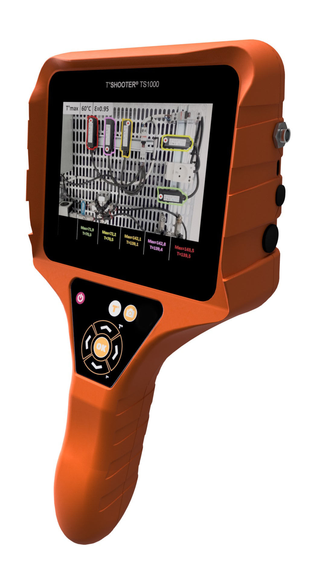 T°SHOOTER®: Temperatur-Konturen-Kamera
