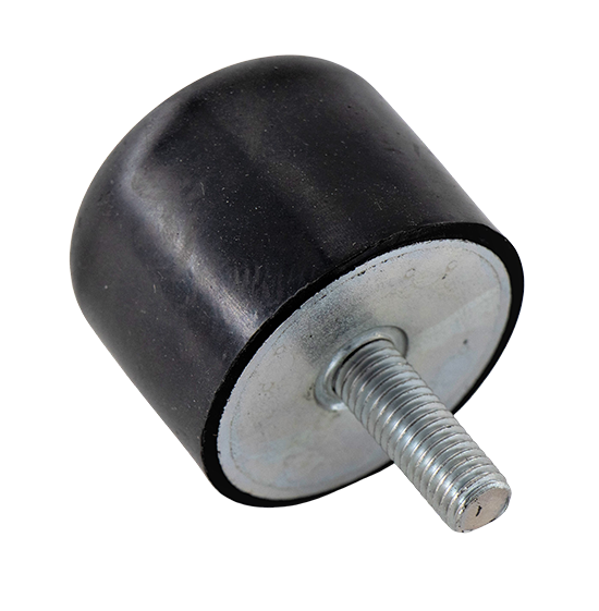 Kran-Gummipuffer 40x32 70ShoreA M8x28 ein Gewindebolzen