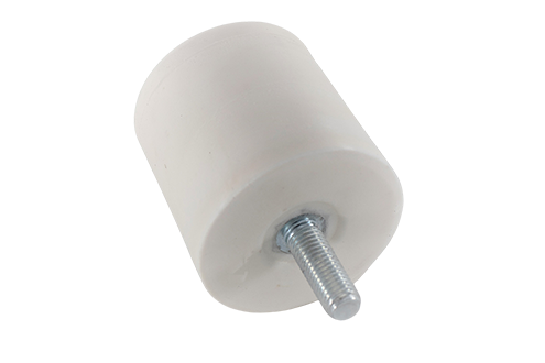 Kranzellpuffer mit einem Gewindebolzen